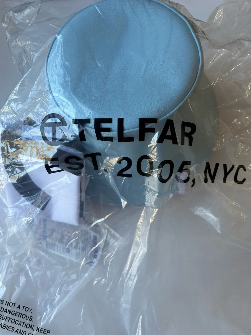 Telfar Bucket Hat | Pool Blue Brand New